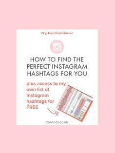How to find the perfect Instagram hashtags for you